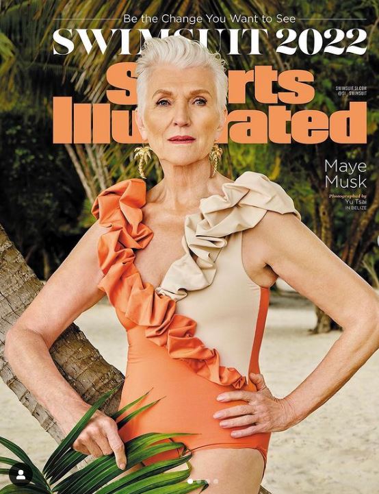 Maye Musk cover Sports Illustrated