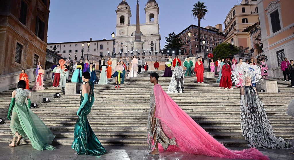 Valentino alta moda Roma