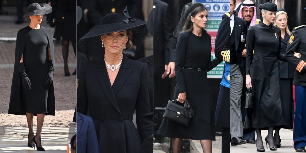 Funerali Elisabetta II: Come erano vestiti i reali. 