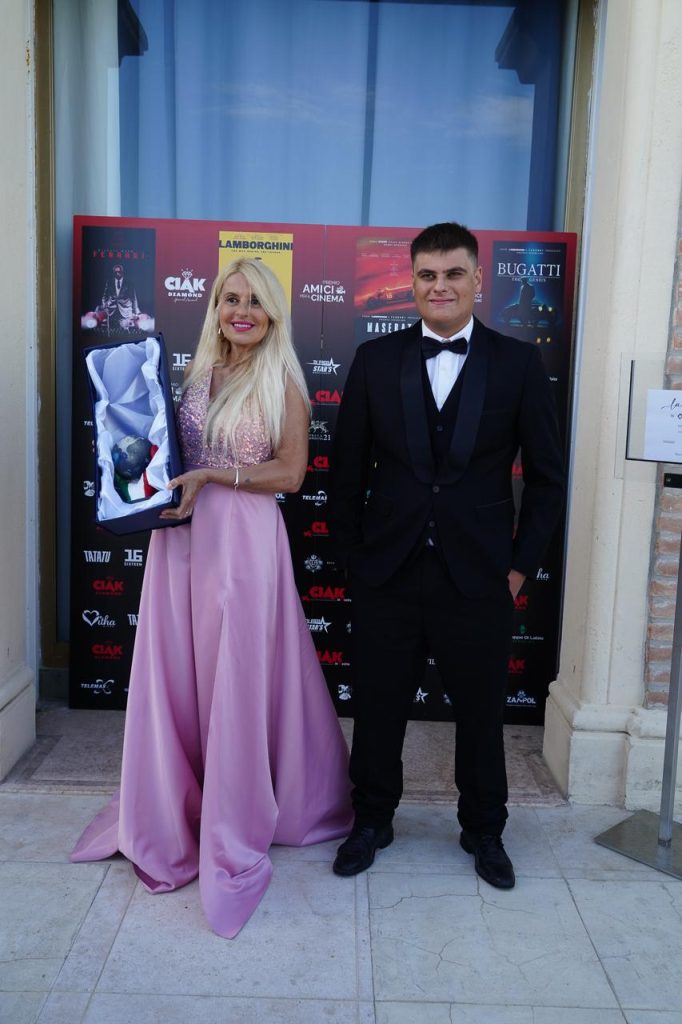 Fabia Maserati e Manuel Maserati mostra del cinema venezia ph press