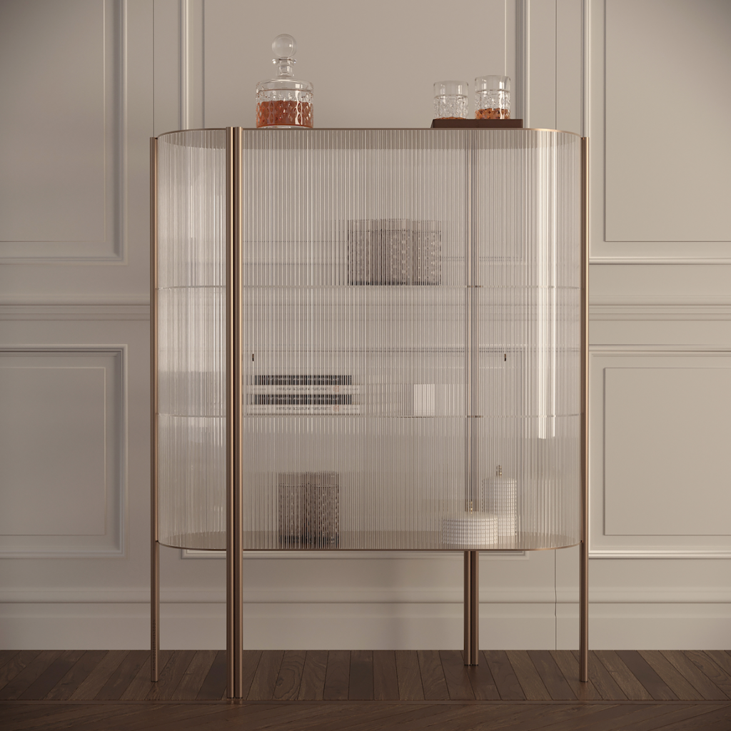 KRISTALIA
Contenere, nascondere e mostrare. Un arredo leggero, preciso, trasparenteph Press.png