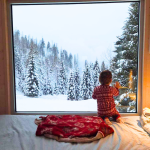 Dormire in una casetta nella neve nelle Dolomiti PH Press