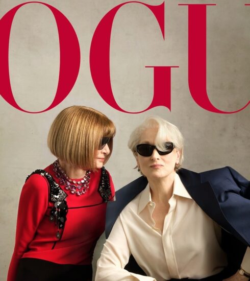 Vogue cover Meryl Streep e Anna Wintour ph IG1