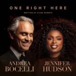 Andrea Bocelli e Jennifer Hudson ph ig