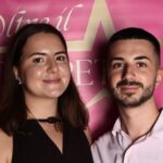 Monica Lazar e Kevin Sacchi venezia ph press